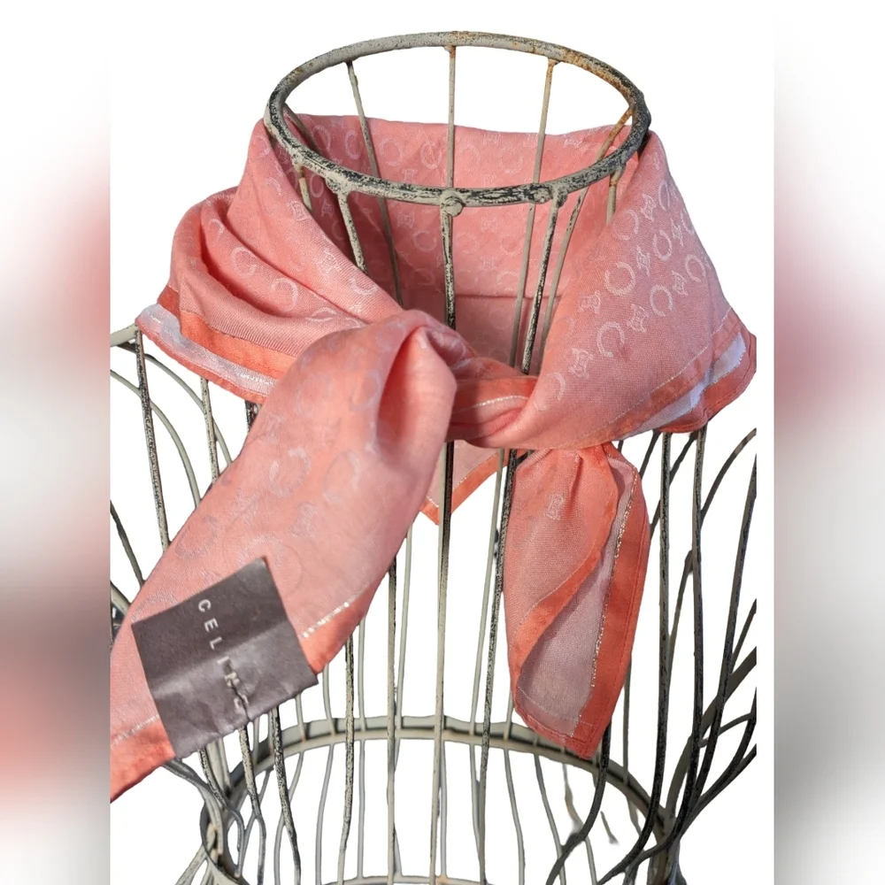 Celine Vintage Handkerchief Woven Fabric
